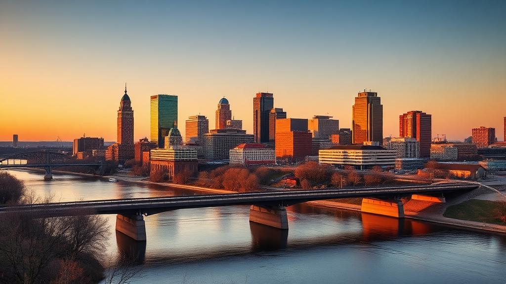 Little Rock skyline, Arkansas