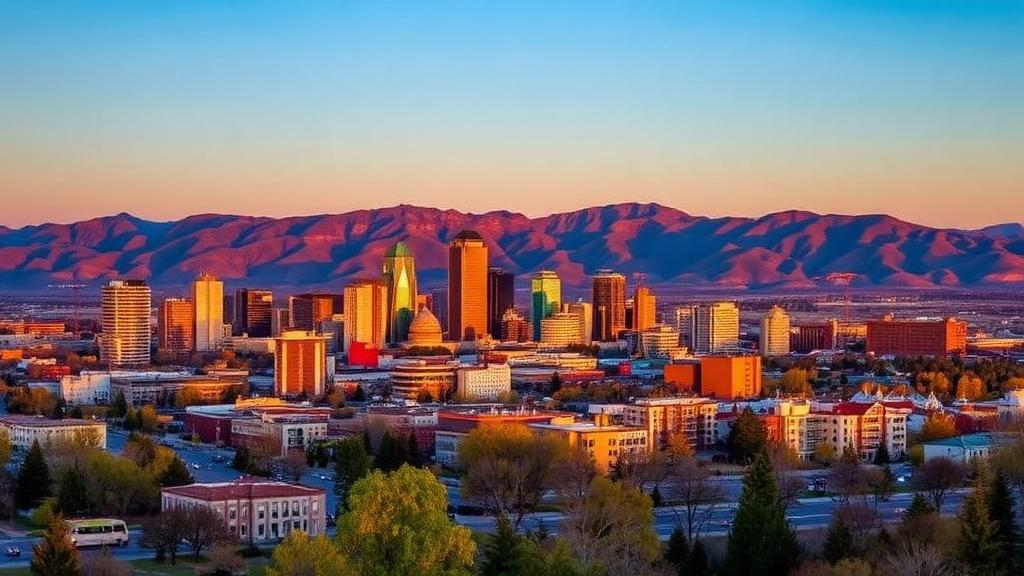 Boise skyline, Idaho