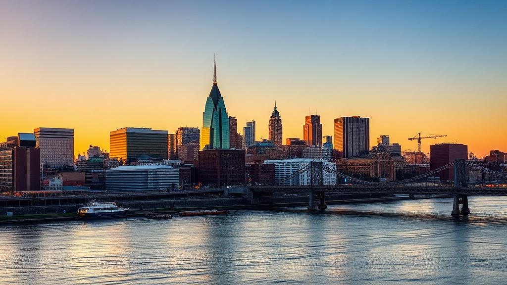 Louisville skyline, Kentucky