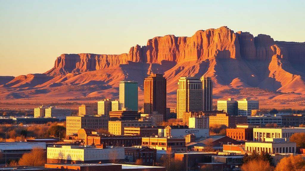 Billings skyline, Montana