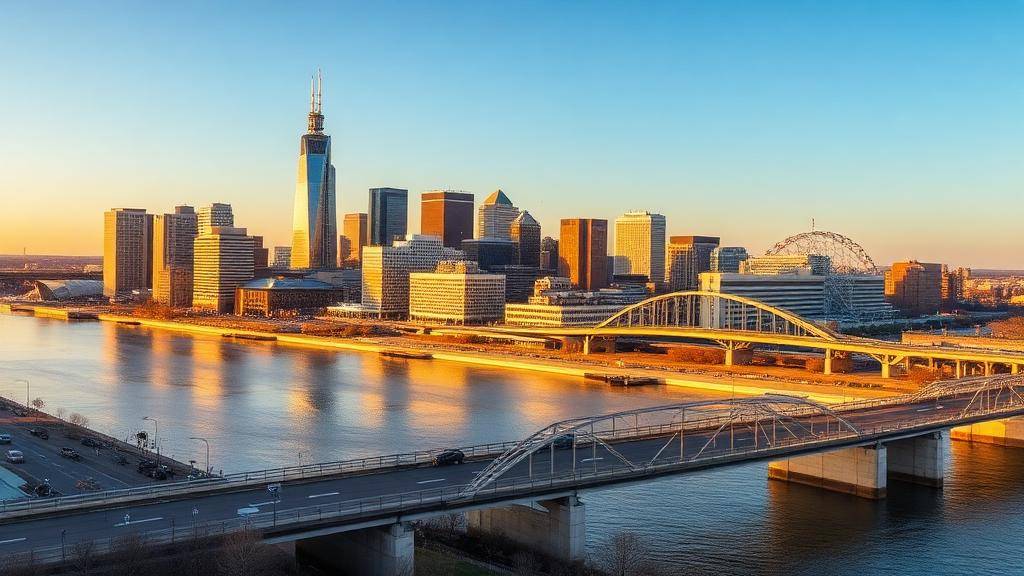 Omaha skyline, Nebraska