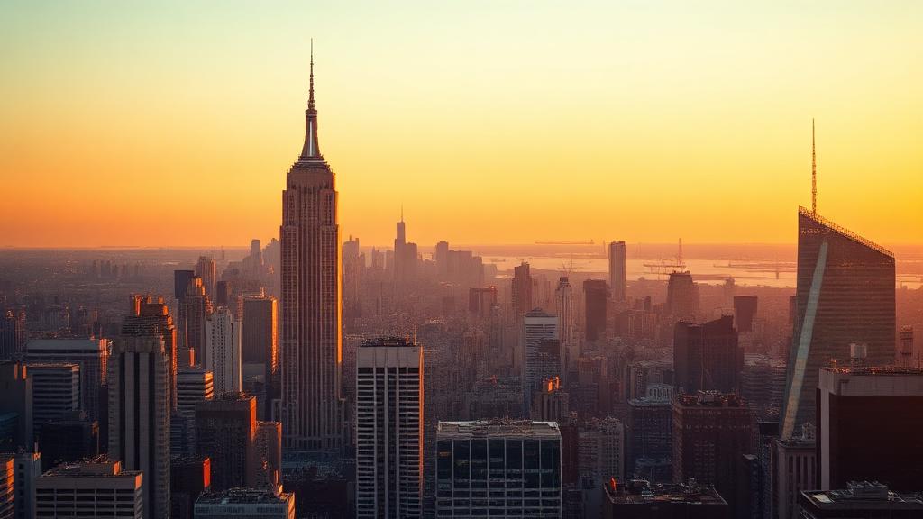 New York City skyline, New York