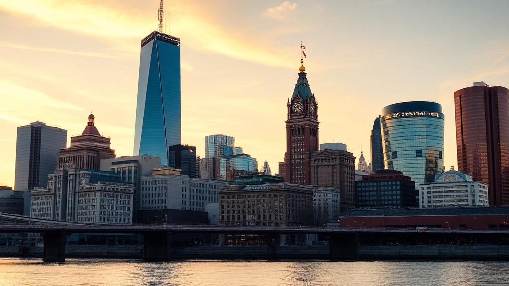 Philadelphia skyline, Pennsylvania