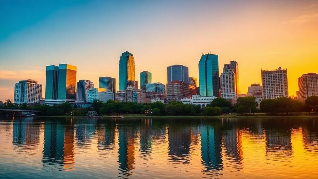Houston skyline, Texas
