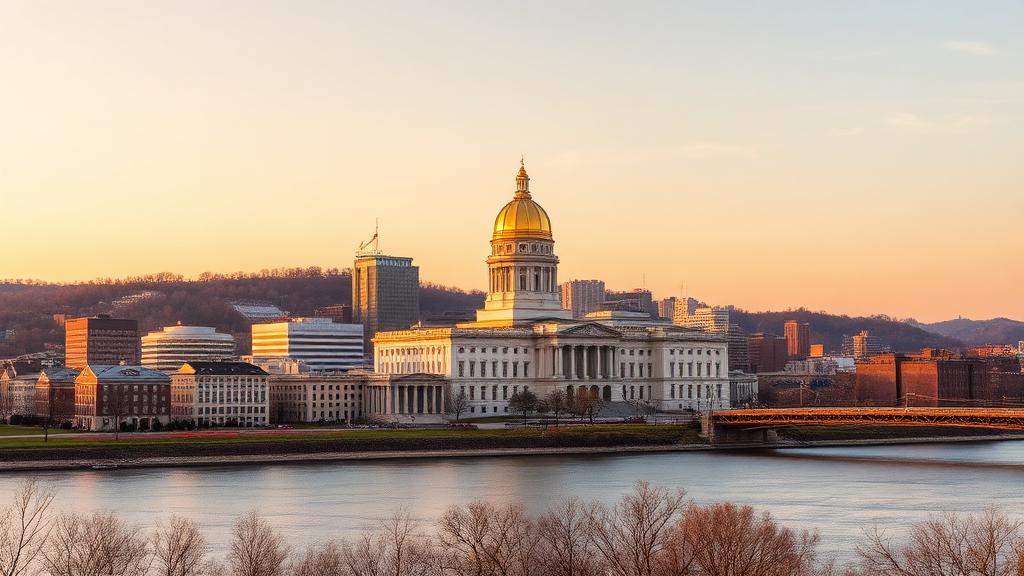 Charleston skyline, West Virginia