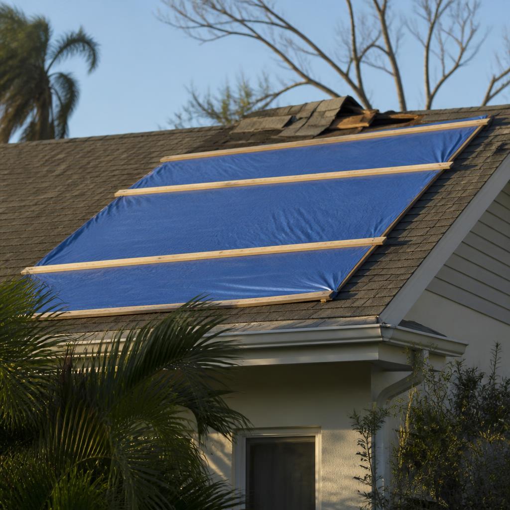 Emergency Roof Tarping